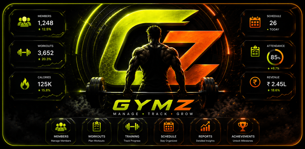 GymZ Smart Gym Management App